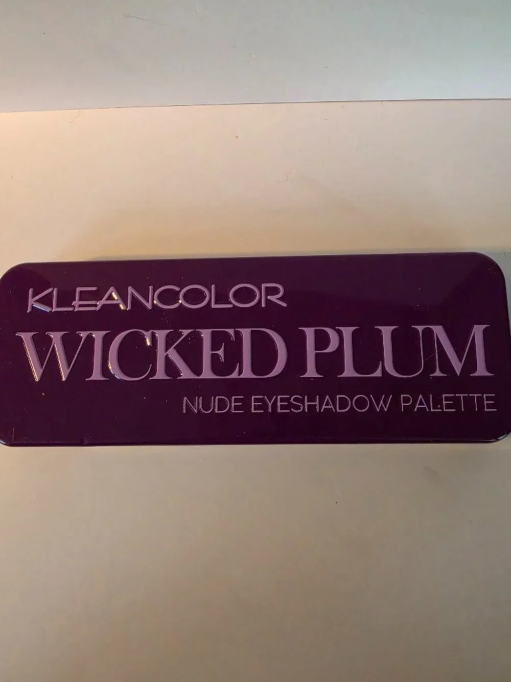 TWO Kleancolor Palettes Wicked Plum, Rosy Nudes